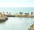 Blick auf die Lagune im Cove Rotana Resort Ras al Khaimah
