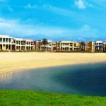 Der private Strand des Hotel Hilton Ras al Khaimah