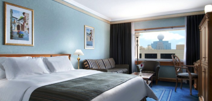 Blick in das Zimmer im Hotel Hilton Ras al Khaimah