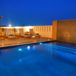 Pool Bar des Mangrove Hotels Ras al Khaimah