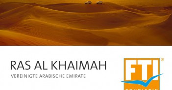 Auf 84 Seiten präsentiert der FTI Sonderkatalog für Ras al Khamah eine Auswahl an Luxushotels