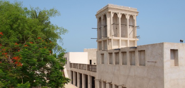 Arabischer Turm im Nationalmuseum in Ras al Khaimah